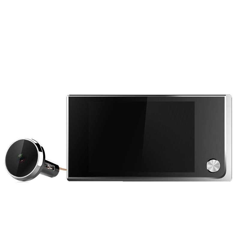 Sonnette de sécurité multifonction avec écran LCD, caméra de sécurité, capteur d'image, mémoire TFT numérique, judas de porte, visionneuse, document