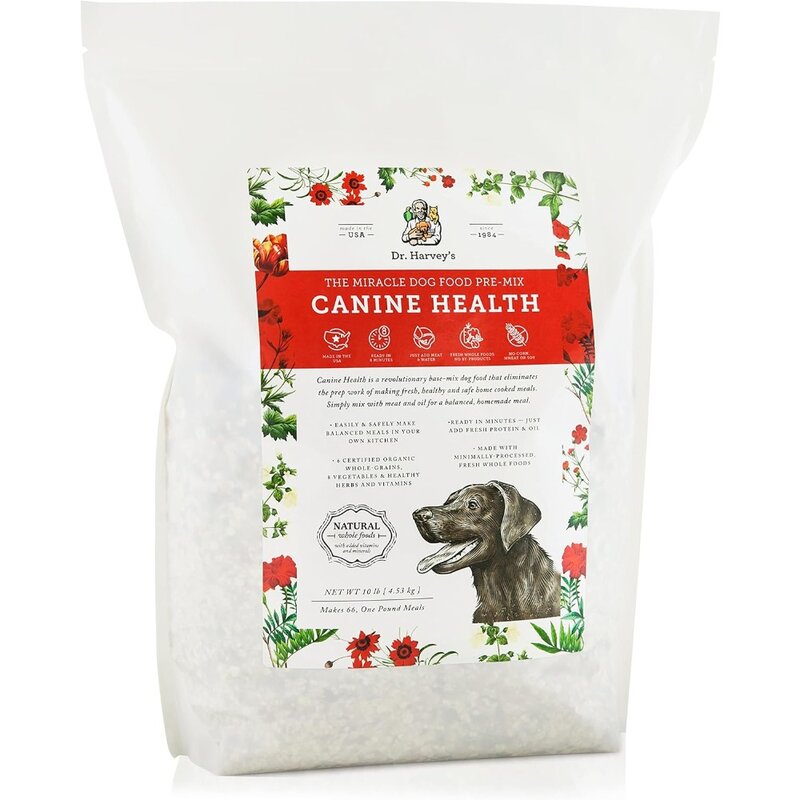 Canine Health Miracle Dog Food, Human Grade Dehydrated Base Mix for Dogs with Organic Whole Grains
