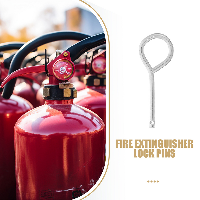 20pcs Fire Extinguisher Pull Pins Maintenance Pins Replacement Pull Pin Fire Extinguisher Safety Pins