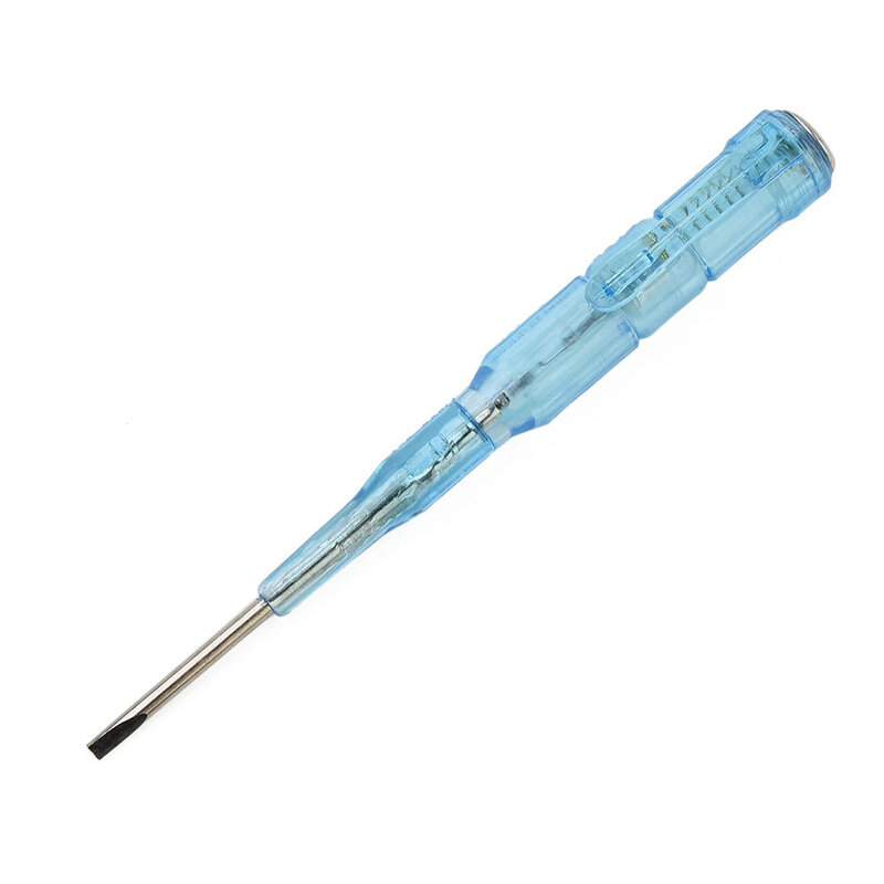 Tester di tensione della penna di prova Tester di tensione 45 # strumento elettrico del Tester elettrico della decorazione dell'automobile blu d'acciaio per: proprietà