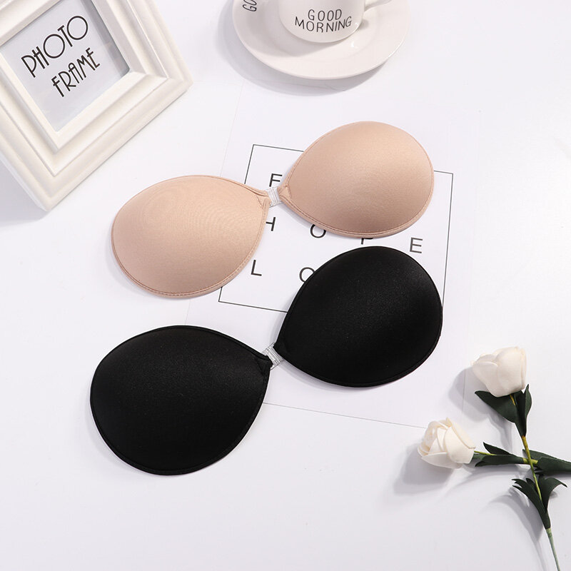 Silicone Bra Invisible Push Up Sexy Strapless Bra Stealth Adhesive Backless Breast Enhancer Para As Mulheres Lady Nipple Cover
