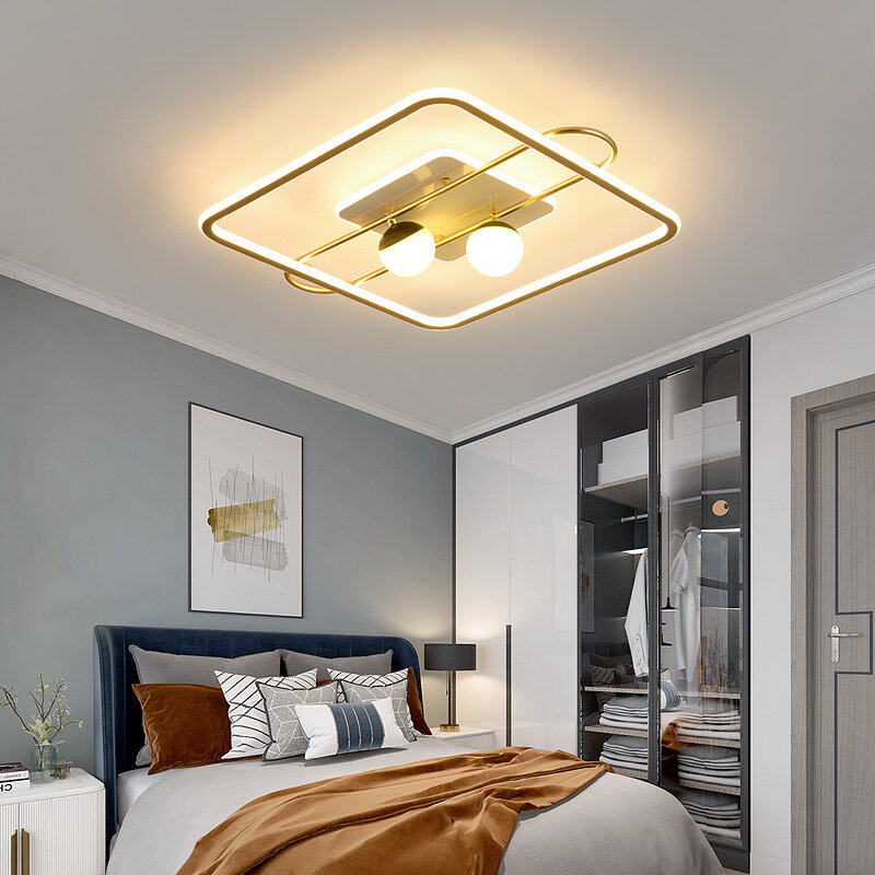 Personality Creative LED Ceiling Lights Nordic Living Room Bedroom Study Room Kitchen Restaurant Decor Indoor Home Lighting