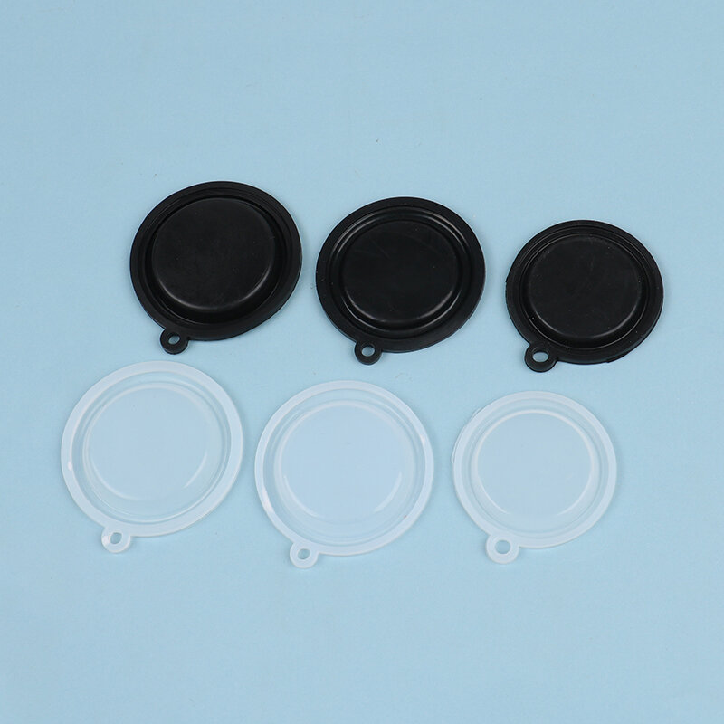 10pcs Professional Water Gas Linkage Valve Gas Water Heater Pressure Diaphragm Accessories OD 45/50/52mm Black Clear Color