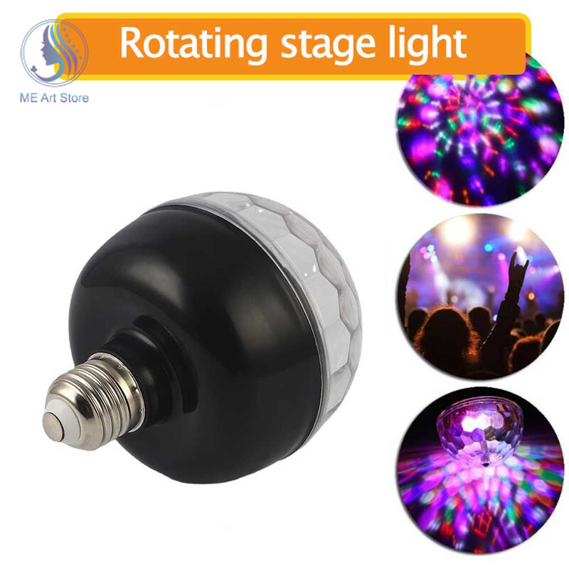 Projecteur de Boule Rotative à LED, Mini Lampe de Projection RVB, Éclairage d'Nikpour DJ et ix, Décoration de Maison