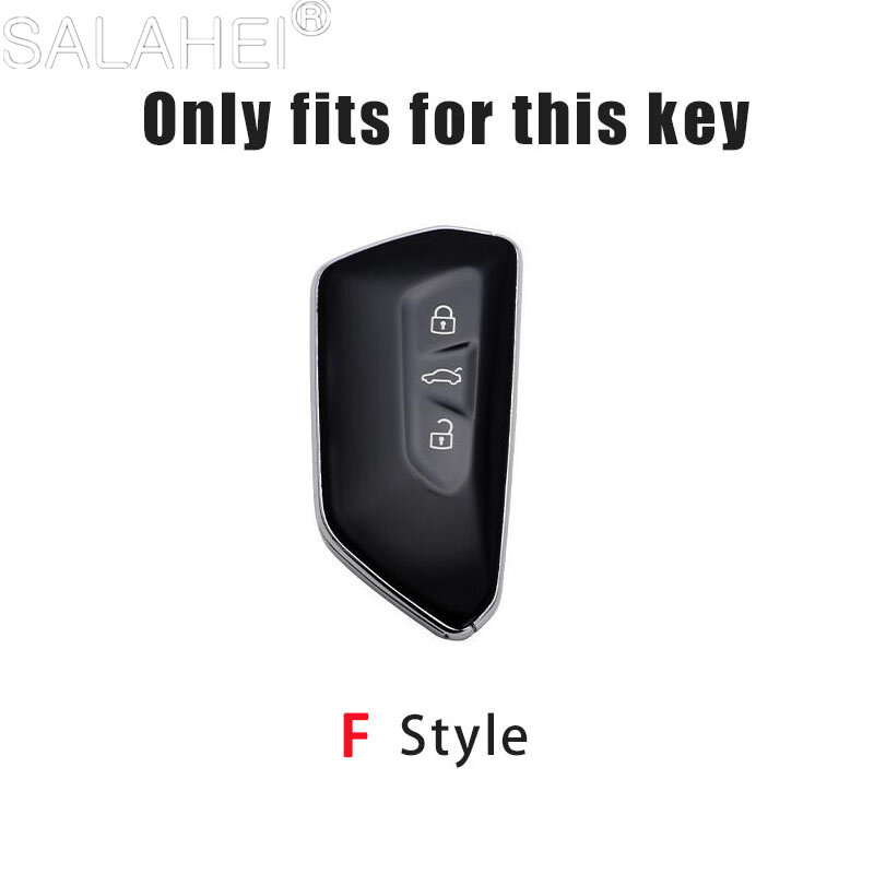 غلاف مفتاح سيارة من جلد الغزال ، واقي غطاء كامل ، غلاف حلقة مفاتيح فوب لفولكس فاجن ، جولف 8 ، MK8 ، من من ، من نوع ID.3 ، ID-4 ، cubra ID-6 ، إكسسوارات جديدة