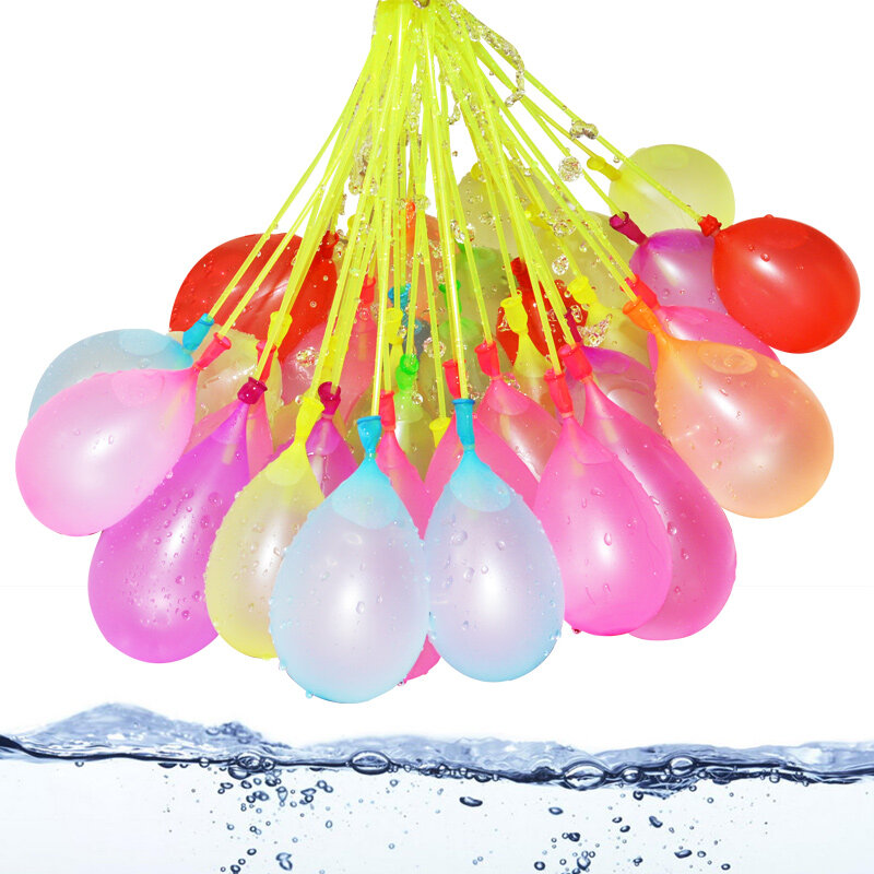 Globos de agua para niños, bombas increíbles, suministros de juego de guerra de agua, fiesta de juguete de playa al aire libre, verano, 111