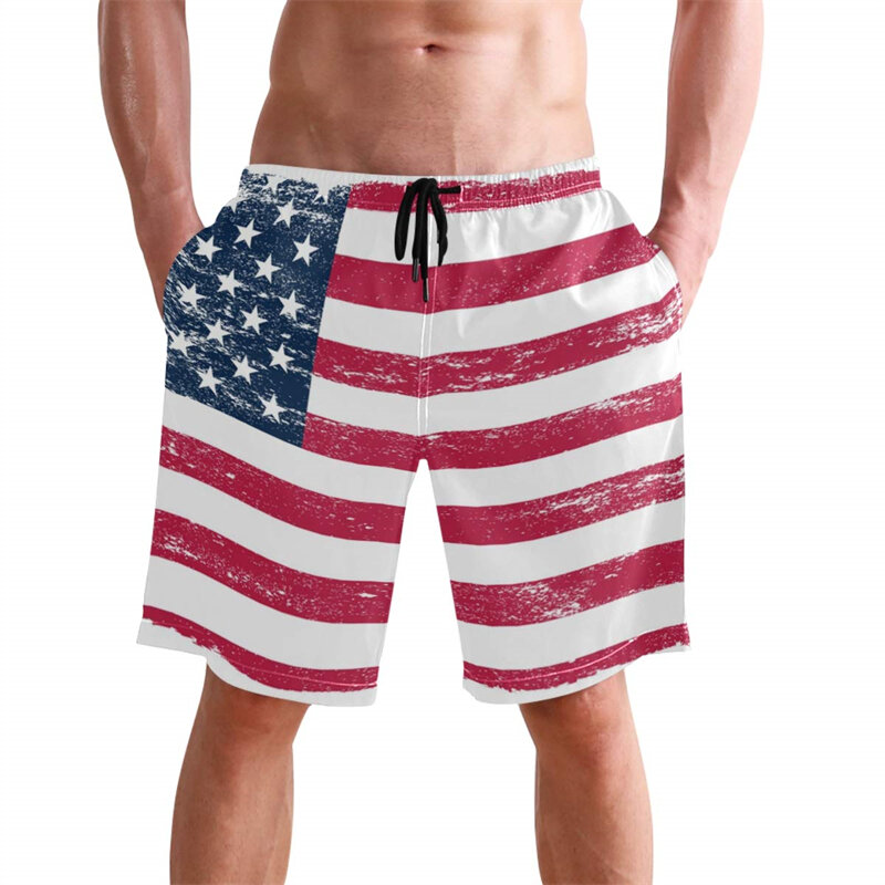 Summer Men Hawaii Beach Shorts Casual Cool Board Shorts 3D Printed Tropics Swimsuit Male Swim Trunks Ropa Hombre Ice Short Pants