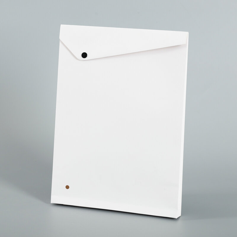 กระดาษคราฟท์สีขาวน้ำตาล A4 A5ซองจดหมายสั่งทำได้ซองจดหมายกระเป๋าเก็บบัตรเสื้อผ้าสีทอง