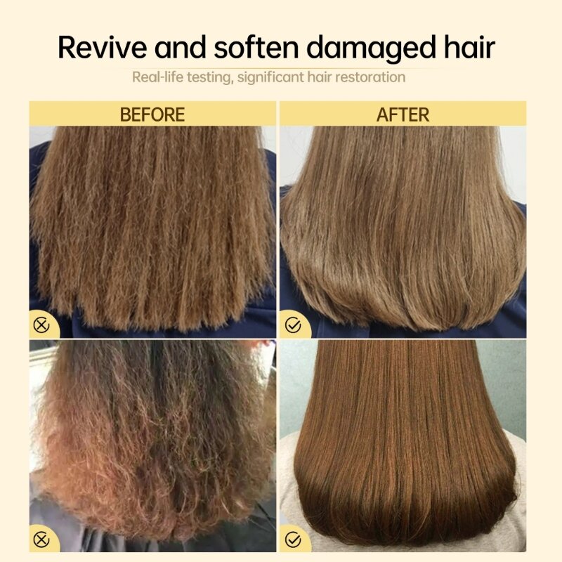 PURC Haar Keratine Behandelingen Crème Smoothing Zachte Reparatie Permanenten Kleurstoffen Beschadigd Kroes Haarverzorging voor