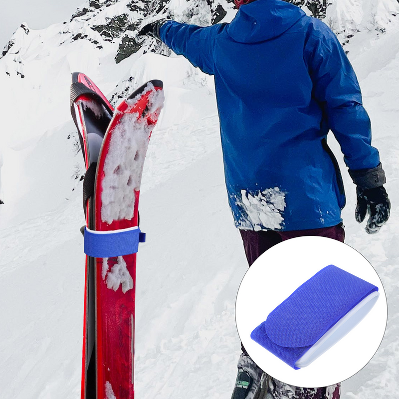 Correas de transporte para esquí al aire libre, correas de fijación para Snowboard, 4 piezas