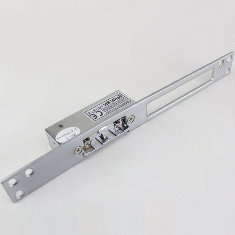 Electric Strike Long Panel Electric Lock Stainless Steel Lock Accessories 12V Electric Lock