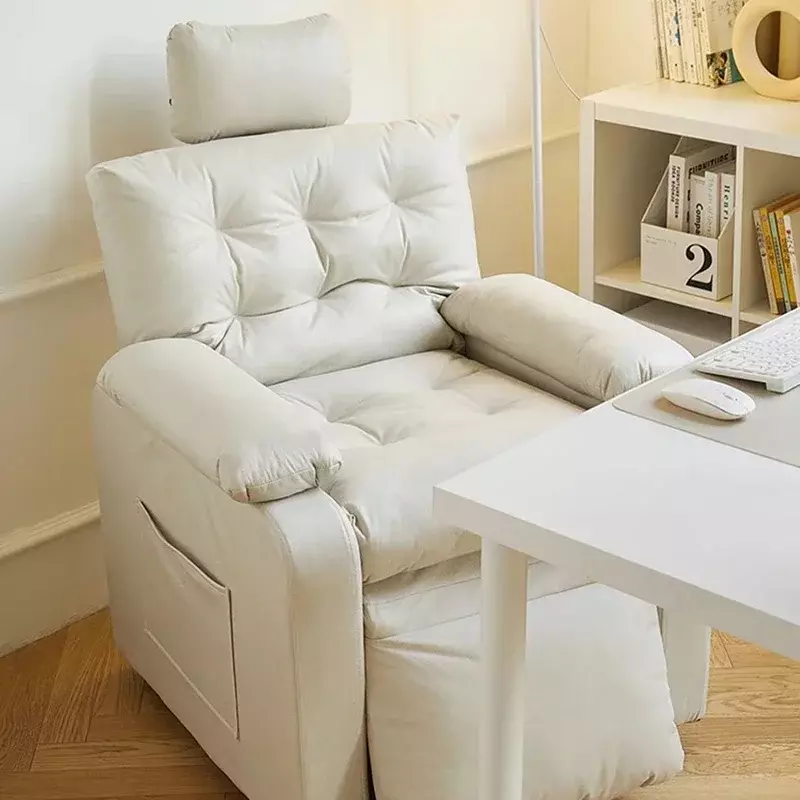 Silla De oficina ergonómica para juegos móviles, cómoda, reclinable, muebles De oficina para dormitorio