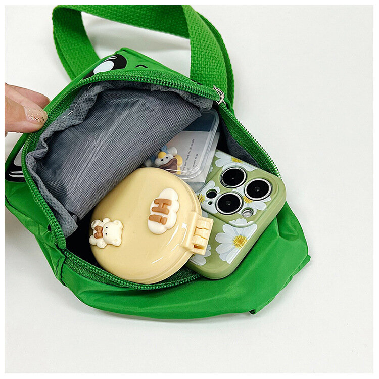 Bolso de pecho de coche de dibujos animados para niños, bolsa de mensajero bonita, mochila para salir de bebé, bolso de cintura para niñas