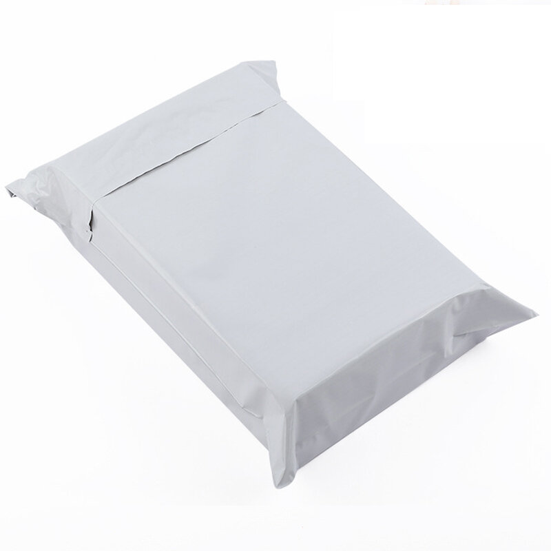 100 stücke weiße Poly Umschläge Kurier Tasche Express Umschlag Aufbewahrung taschen selbst klebende Dichtung pe Plastik beutel Verpackung Mailing-Taschen
