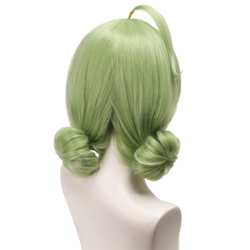 大人のためのaraga kiwiコスプレウィッグ,緑の髪,アニメ,ブッシングオーバー,女の子の魔法のようなアクセサリー,ハロウィーンの衣装