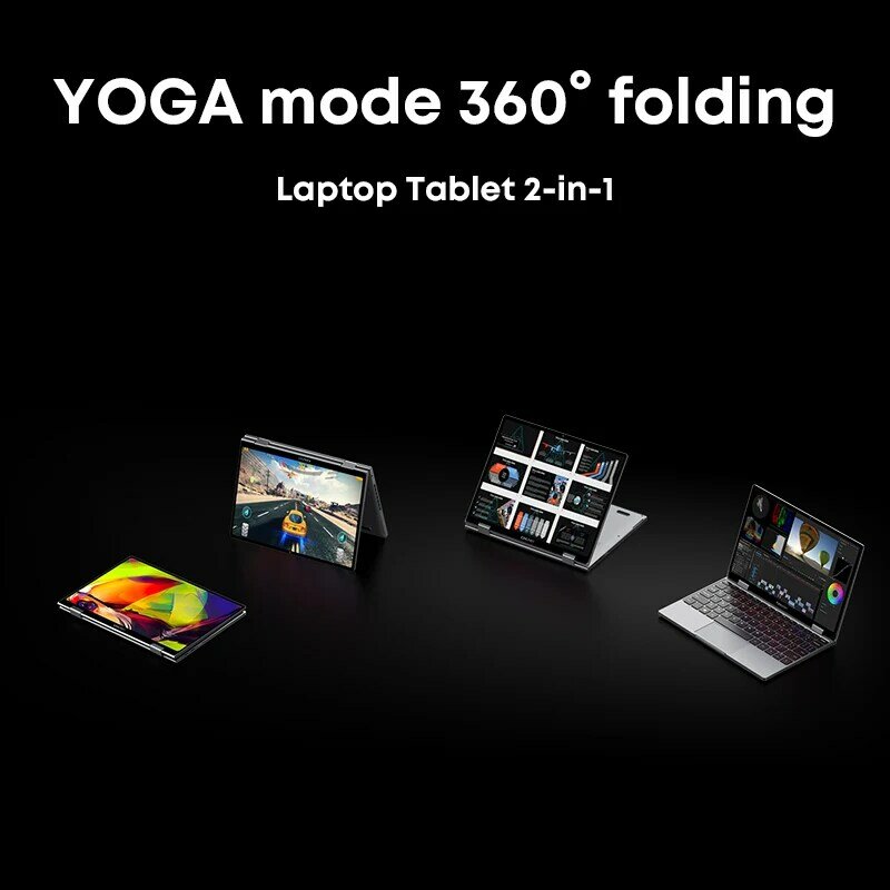 CHUWI-Laptop MiniBook X Tablet, Modo Yoga 2-em-1, Intel N100, 10, 51 Polegada, 12GB LPDDR5, 512G SSD, Windows 11 Notebook