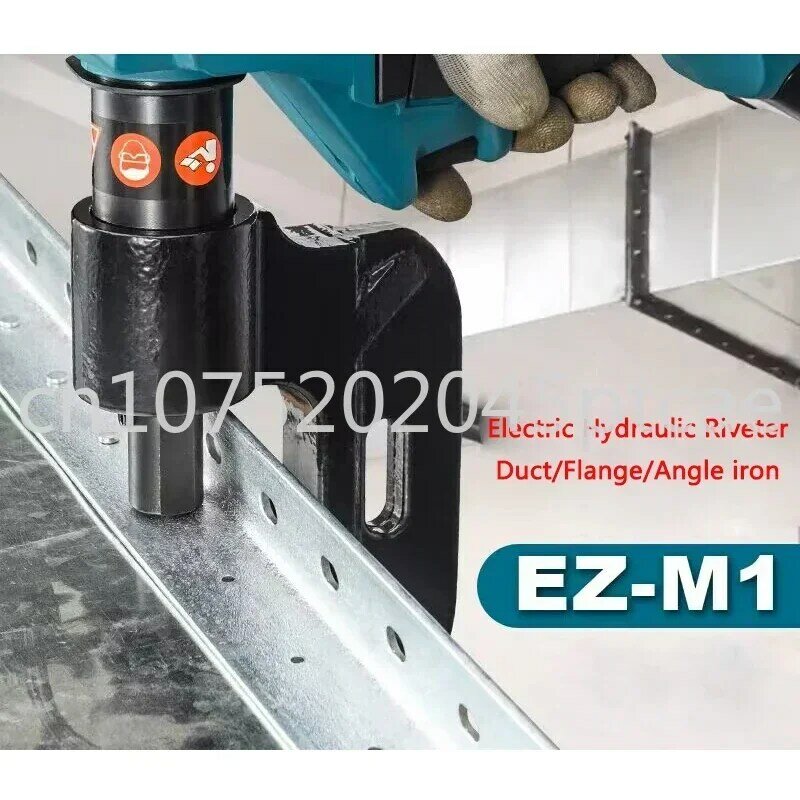 Przenośne elektryczne hydrauliczna maszyna do szybkiego nitowania EZ-M1 nitownica z akumulatorem liowym/kołnierz/nitownica kątowa