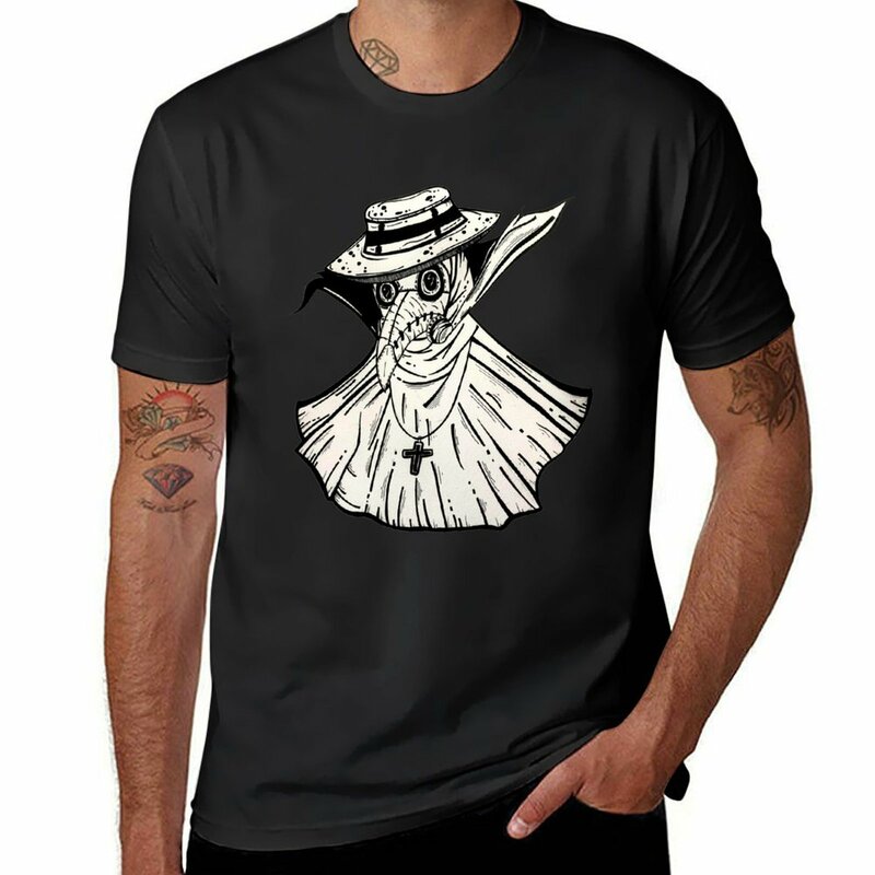Plague Master 남성용 티셔츠, 플러스 사이즈 탑, 여름