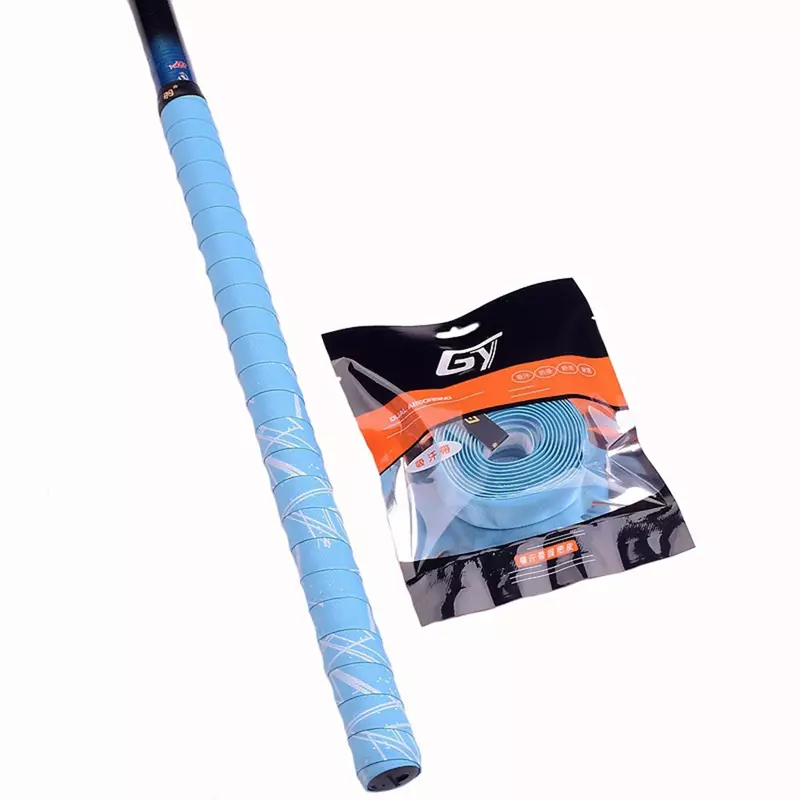 Bande anti-brûlure pour raquette de tennis, absorbant la transpiration, durable et confortable, 2m, pêche CamSolomon, poignée de raquette, plus récent