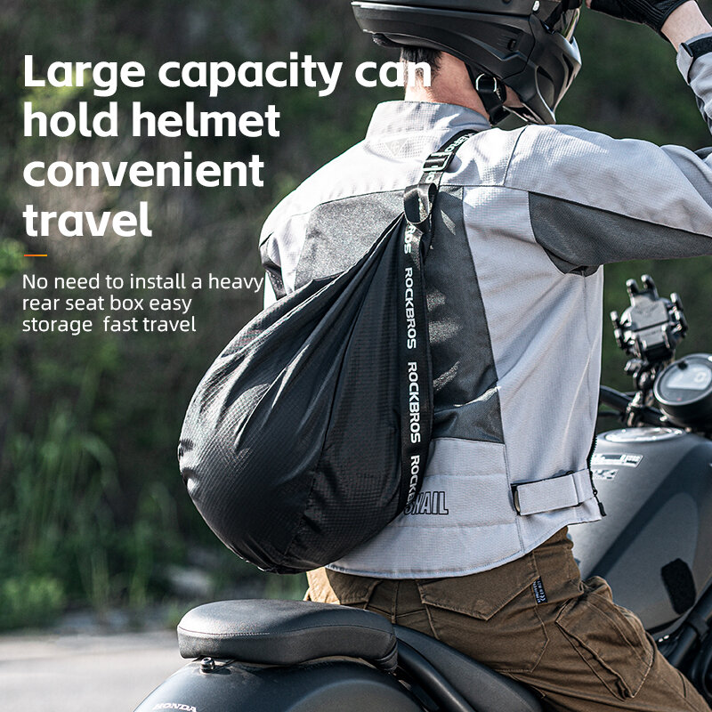 Kask motocyklowy ROCKBROS plecak duża pojemność torby podróżne odblaskowe kobiety torby akcesoria kask motocyklista