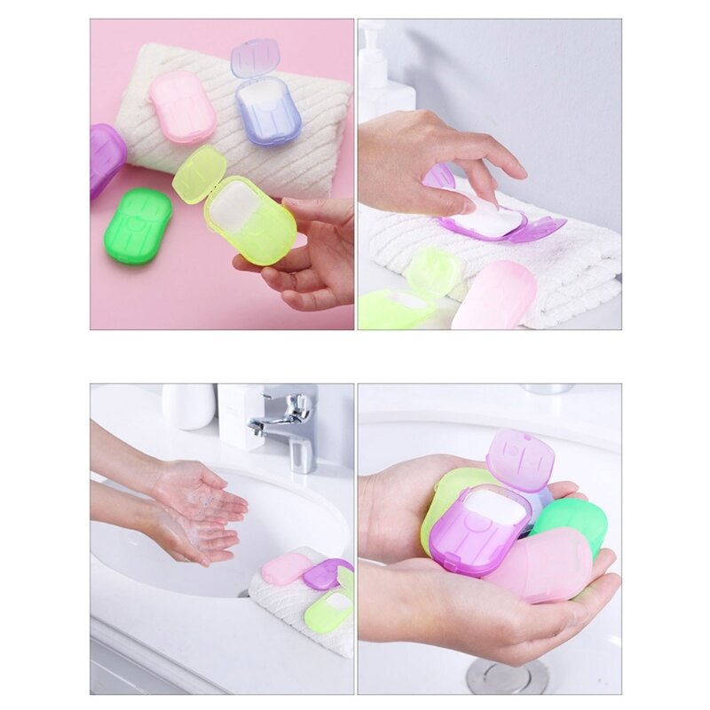 Hand Washing Paper Soap Hand Soap for Indoor, Outdoor, Travel, Camping Hiking Drop Shipping
