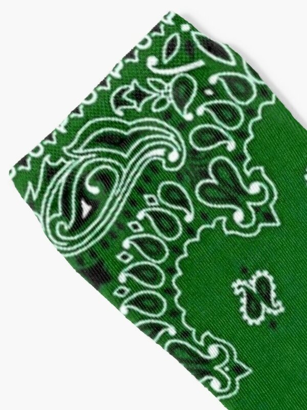 Calcetines bandana verde de algodón para hombre y mujer, medias profesionales de diseñador para correr, alta calidad