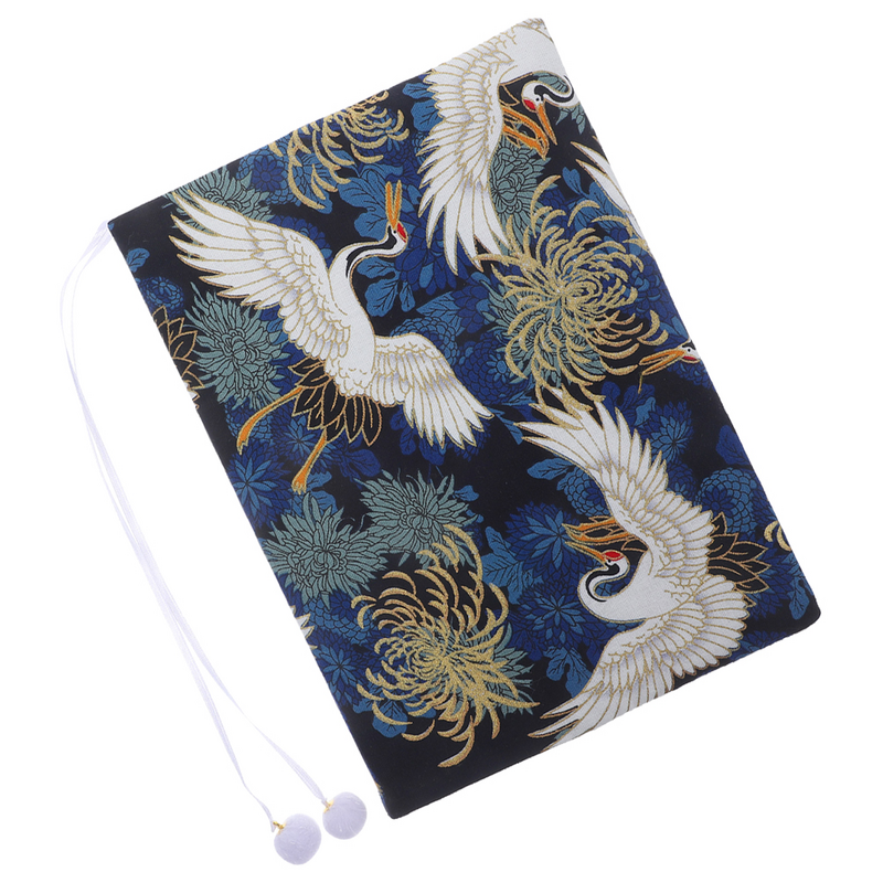 Sarung buku pelindung buku besar dapat dilipat kain Lengan Notebook praktis