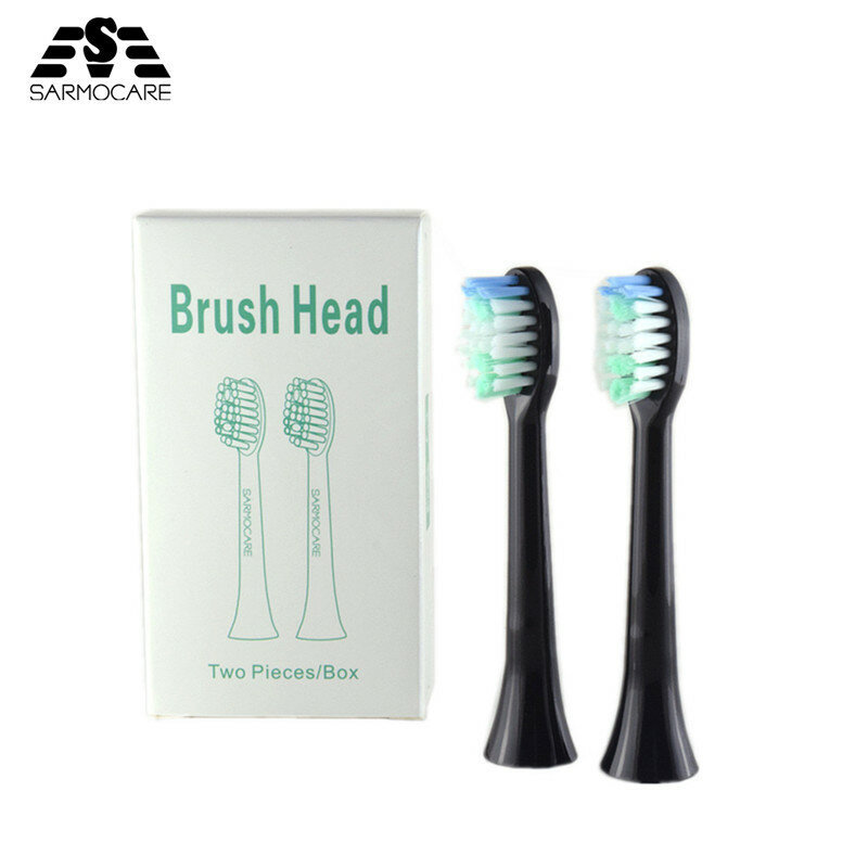 Elétrica ultra-sônica Toothbrush cabeça, substituição para Sarmocare S100, S700, S900
