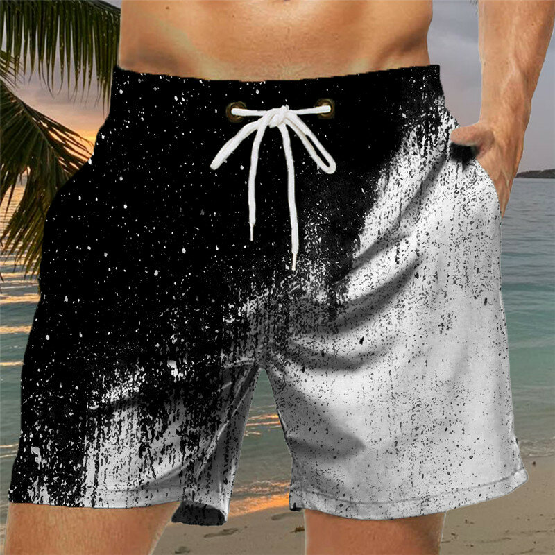 Celana pendek kargo pria musim semi musim panas baru 2024 celana pendek rajutan katun celana pendek olahraga Bermuda santai