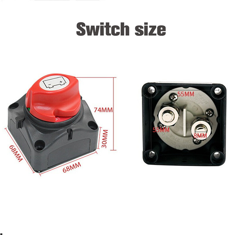 Interruptor de encendido de arranque de motor de modificación de coche, interruptor de encendido, 12V, 24V, 22mm