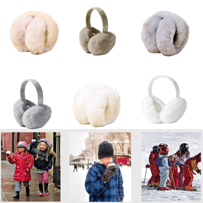 Portable Ear Warmers Snowboarding Ear Muffs Cold Weather Insulated Outdoor for Men and Women of All Ages 449B