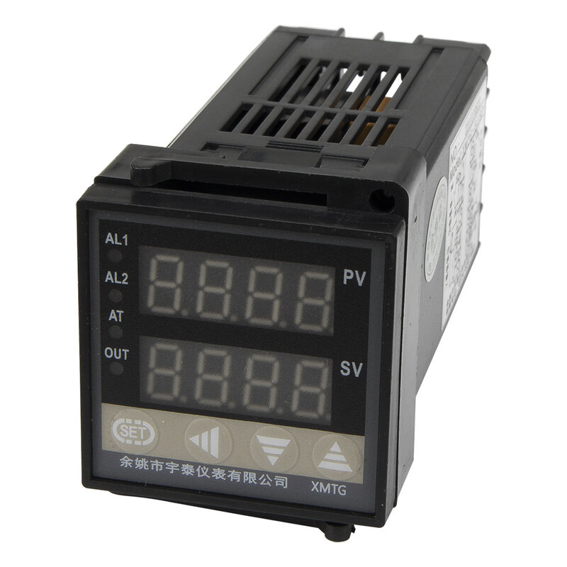 Controlador de temperatura lcd digital com rampa embebe (pode definir vários segmentos de programa) relé ssr 0-22ma com saída scr