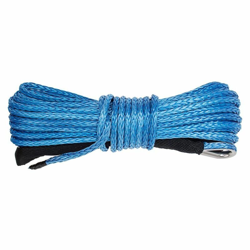 4.8mm x 15 meters (2.5 tons) Synthetic Winch Rope Line Recovery Cable Dyneema with Sheath