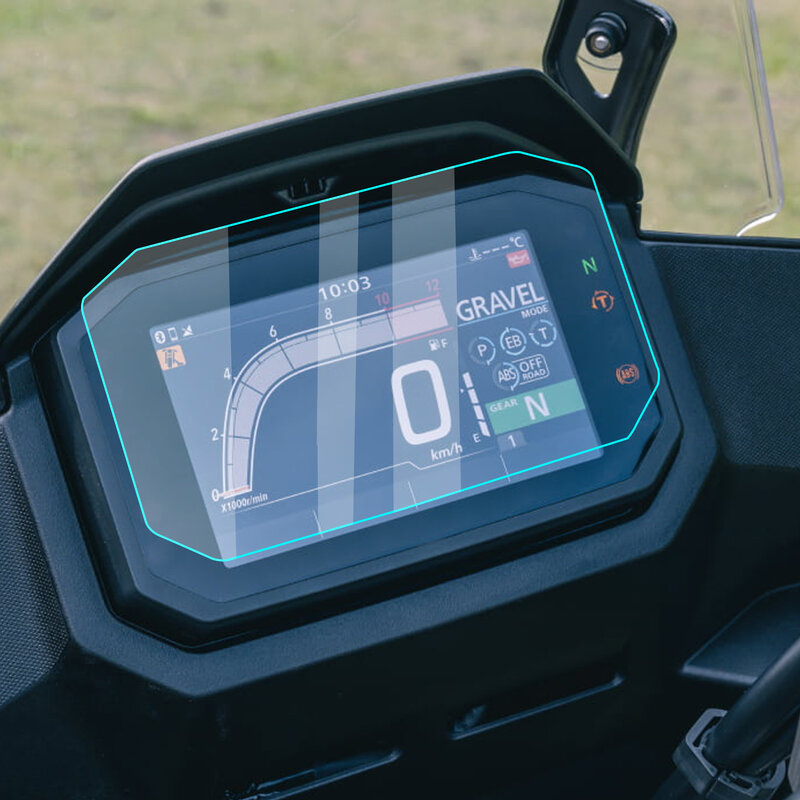 2X osłona ekranu deski rozdzielczej motocykl dla HONDA CB750 XADV750 CB1000R XL750 folia zabezpieczająca deskę rozdzielczą odporna na zarysowania