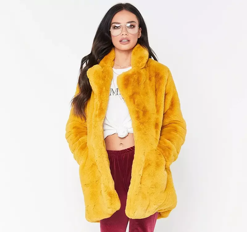 Plus Size 3XS-10XL autunno inverno cappotto spesso in pelliccia sintetica di media lunghezza 2024 9XL 8XL 7XL 6XL 5XL 4XL