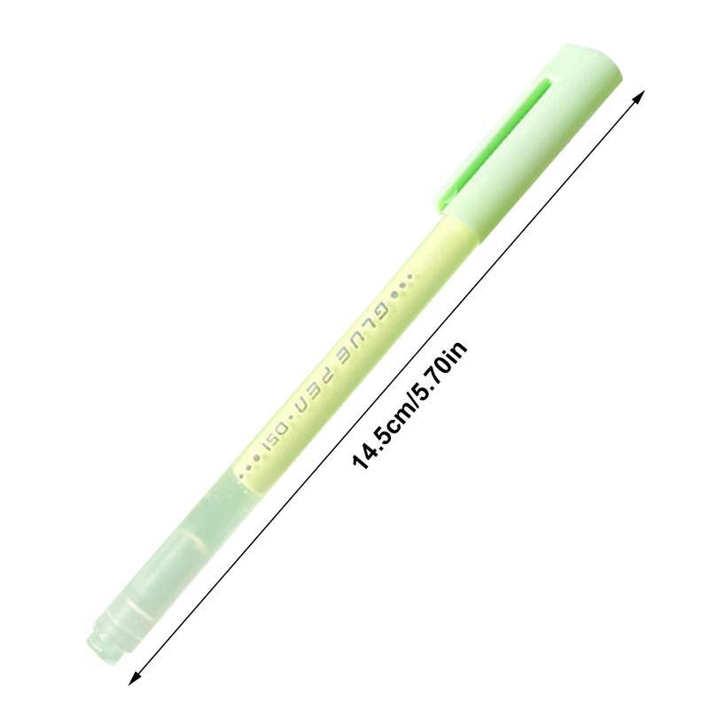 Pinpoint Roller Glue Pen Quick-Drying Paper Craft Glue Pen Precise Apply Strong Adhesion Easy Control Craft Glue Supplies For