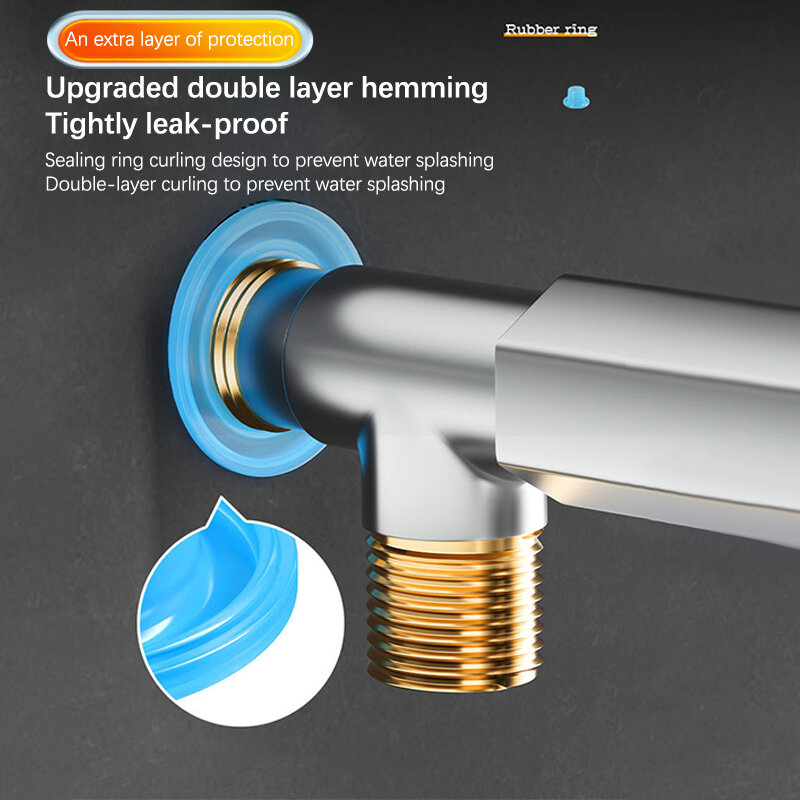 10Pcs Faucet Leak-Proof Sealing Gasket Silicone Free Tape Waterproof Sealing Ring