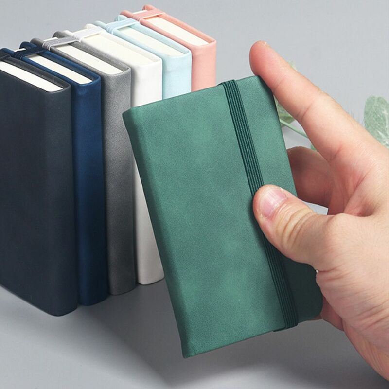 1 Stück a7 Mini Notebook tragbare Tasche Notizblock Tagebuch Planer Agenda Memo Büro Schule Briefpapier