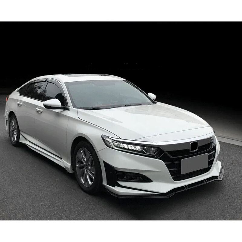 Zijrokken Compatibel Met 2018-2020 Honda Accord Rocker Panel Uitbreiding Auto-Onderdelen Wit 2018 2019 2020