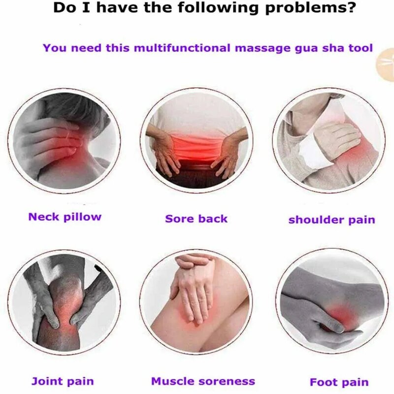 Hout Trigger Point Massage Gua Sha Tools Professionele Lymfedrainage Tool Houttherapie Massage Tools Voor Rugbeen Handgezicht