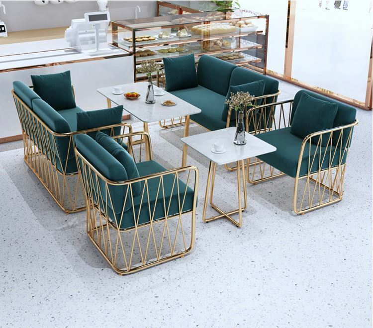Stolik kawowy meble do salonu nowoczesny marmurowy okrągły zestaw do kawy mały boczny stół herbata kawa krzesło