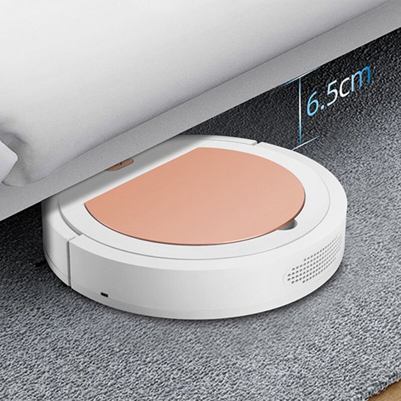 Smart Robot Vacuum Cleaner Strong Suction USB Charging Cleaning Hard Floor And Carpet Smart Sweeper For All Hard Floor