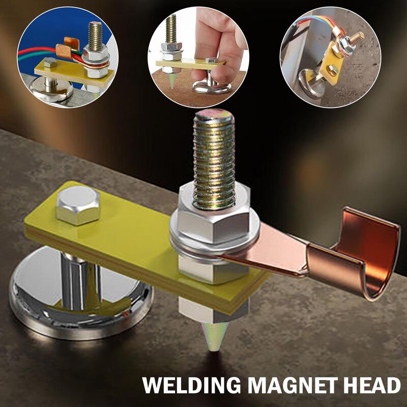 Welding Magnet Head Tail Welding Stability Strong Magnetism Large Suction Single For Electric Welding Ground H6H7