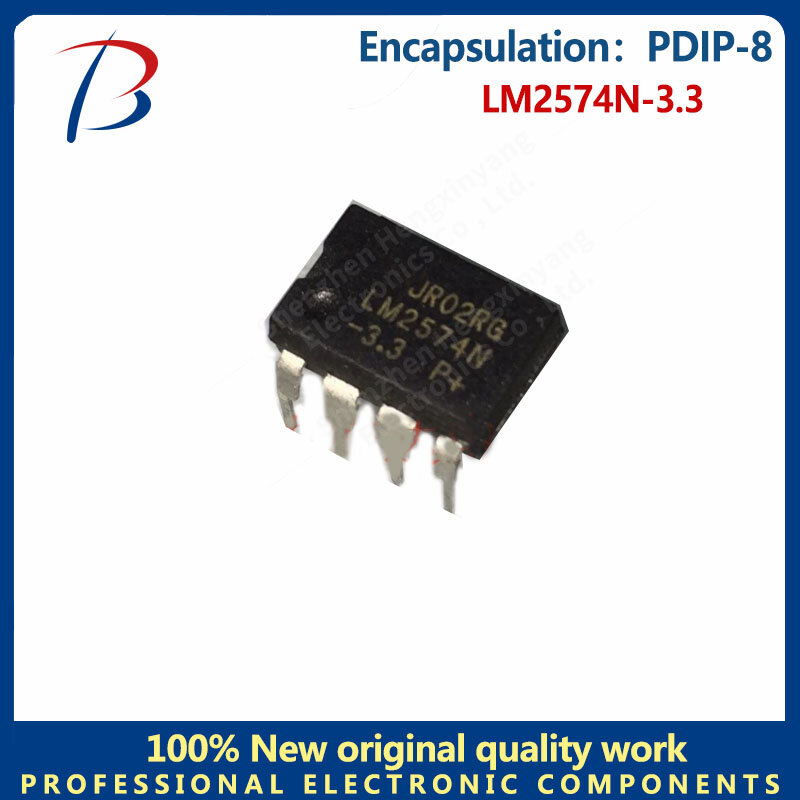 10pcs In-line LM2574N-3.3 package PDIP-8 step-down switch regulator