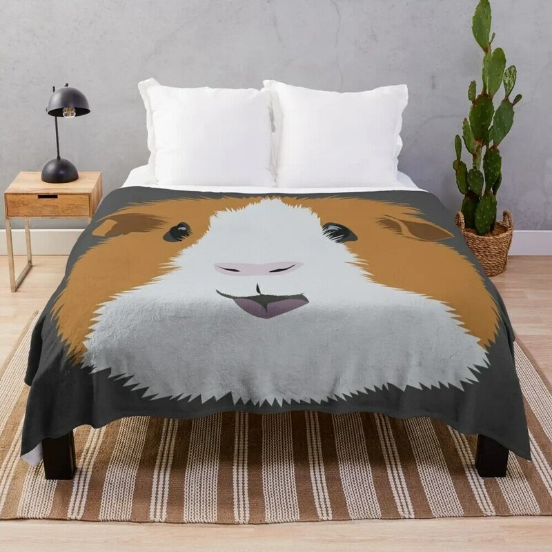 Медовая морская свинка, одеяло для детей, дизайнерские одеяла