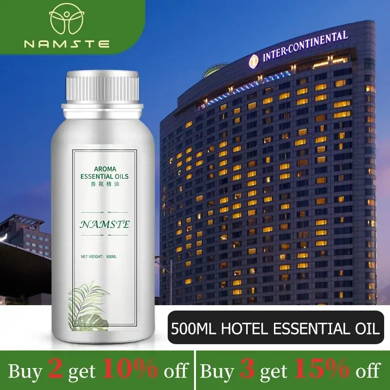 Namste 500ML Hotel olio essenziale olio aromatico Hotel olio profumato elettrico aromatico oasis fragranza olio deodorante diffusore