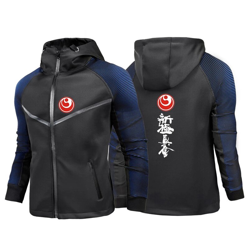 Kyokushin Karate Men primavera autunno Hight Quality Gradient Waterproof Harajuku confortevole moto Racing Suit Coat abbigliamento
