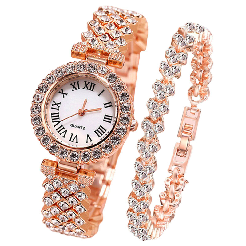 Женские часы, модные кварцевые наручные часы, женские часы, роскошные высококачественные 2023 точные водонепроницаемые женские часы, золотые часы