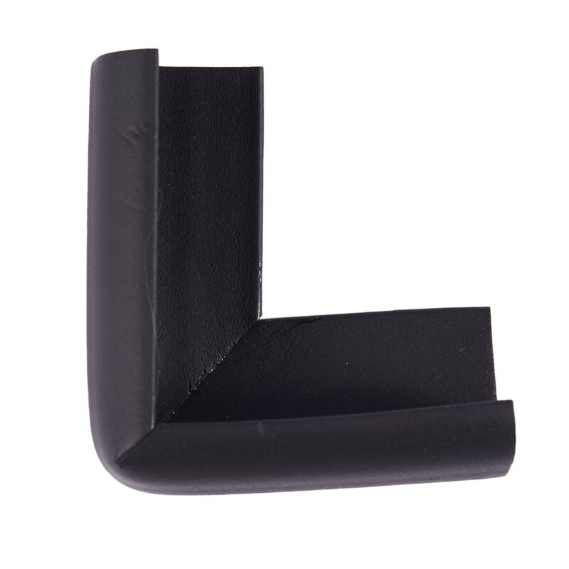 4pcs Child Baby Safety Desk Table Edge Cover Guard Corner Protector Cushion black