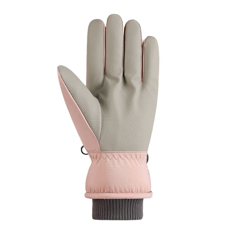 Тепловые перчатки для катания на лыжах, лыжные перчатки, женские зимние перчатки, водонепроницаемые снежные перчатки